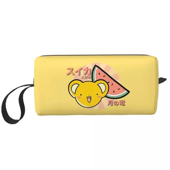 Kero диня грим чанта торбичка цип карта Captor Sakura козметична чанта пътуване тоалетна чанта организатор чанта за съхранение за жени
