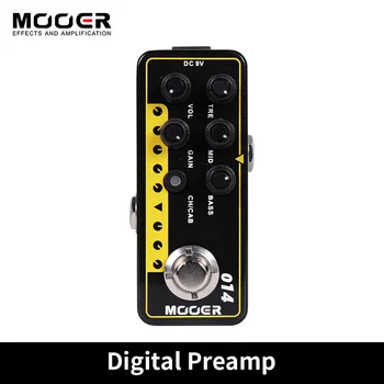 Mooer 014 Taxidea Taxus Effect Digital Preamp Multi Effect Guitar Pedal Electric Guitars Synthesizer Music Accessories Effector