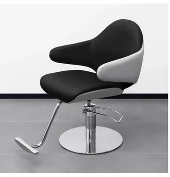 Barbershop стол обърнат perm боядисване рязане стол Модерен прост стол стол за коса фризьорски салон специален