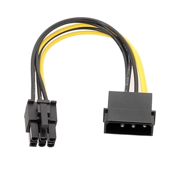 Конвертиране на 4-пинови конектори в 6-пинов PCIExpress захранващ конектор за видеокарти
