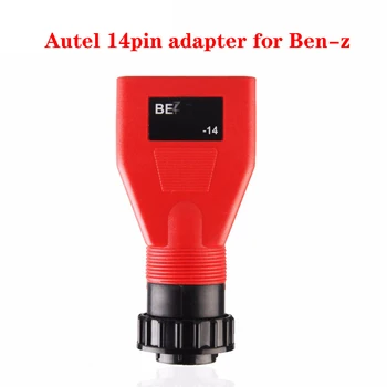 За Autel 14pin адаптер за Benz за диагностичен инструмент MaxiSys MS908 MS908P MS906BT DS808K MK808 конектор за MaxiCOM MK908 MK908