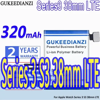 GUKEEDIANZI батерия серия2 серия3 серия4 s2 s3 s4 за Apple Watch iWatch серия 2 3 4 38mm 42mm LTE GPS