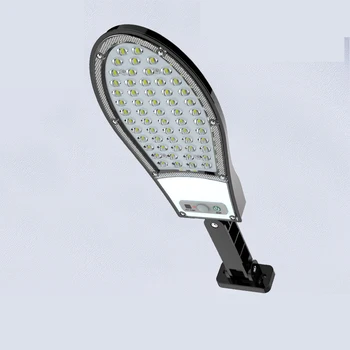 1-4 бр. LED слънчеви светлини Външна градинска улична светлина със сензор за движение и дистанционно управление Водоустойчива стенна светлина за гараж