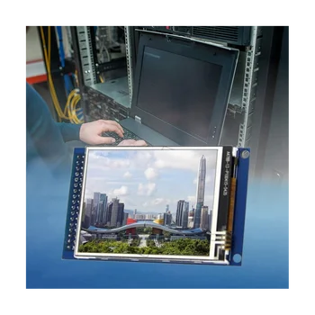 2.8 инчов TFT LCD ILI9341 сензорен екран модул 240X320 резолюция, поддържаща 16BIT RGB 65K цветен дисплей със сензорна писалка