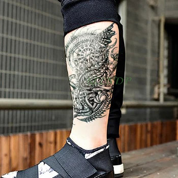 Водоустойчив временен стикер за татуировка Alien чудовище фалшив tatto флаш tatoo tatouage стикери ръка ръка назад за момиче жени мъже