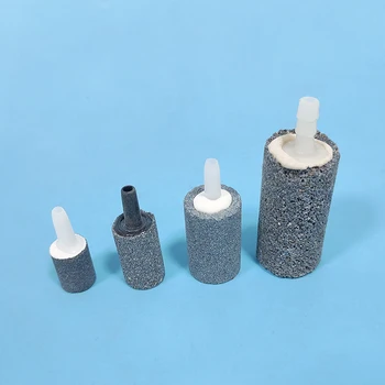  5pcs Цилиндричен газообразен камък, Изключително малък / Малък / Среден / Голям