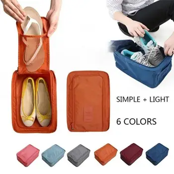 Сгъваема чанта за съхранение на обувки Начало Водоустойчива кутия за обувки Преносима функция за дрехи Sundries Прахоустойчива чанта за съхранение на пътуване Organiz Z5O0