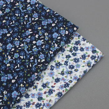  50 * 140 см Шевни консумативи Скандинавски стил памук пачуърк кърпа DIY ръчно изработени цвете модел Шевни тъкани за домакинството