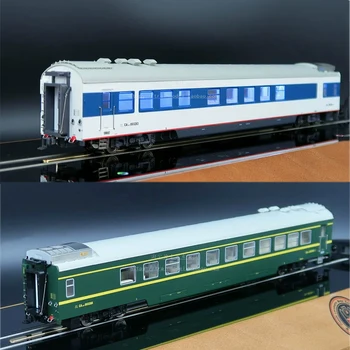 HO Модел влак 1/87 893288 893283 25T тип трапезария кола пътнически салон влак модел със светлини
