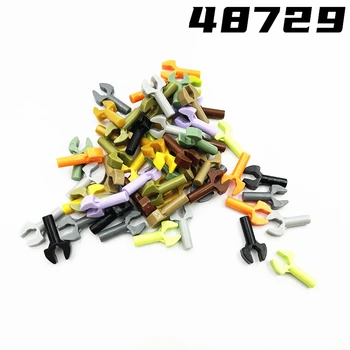 Rainbow Pig MOC частица 48729 високотехнологичен бар 1L с клипс механичен нокът (неопределен тип) Части за градивни блокове DIY детски играчки