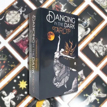 Dancing In The Dark Карти Таро 78 карти Oracle Deck E-Instruction Manual English Boarding Game
