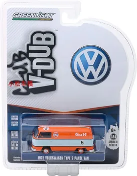 1:64 1975 Панелен ван #5 Gulf Oil Volkswagen Bay Van Diecast метална сплав модел автомобилни играчки за събиране на подаръци