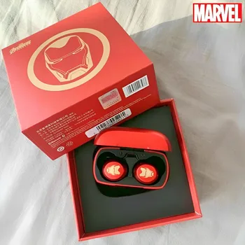 Marvel Bluetooth слушалки Dual Ear Wireless In Ear Iron Man Venom Възпоменателна Отмъстителите лига слушалки подкрепа Aptx