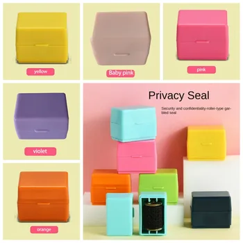 Colorful Functional Roller Privacy Seal Identity Address Blocker Seal Theft Protection Address Blocker Office use ID Data