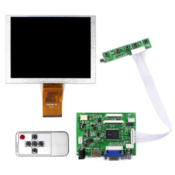 ZJ050NA-08C LCD екран 5 инчов 640x480 дисплей панел HDMI VGA AV LCD контролен панел за наблюдение