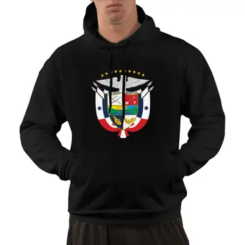 95% памук емблема на Панама страна флаг топло зимата пуловер качулка мъже жени унисекс хип-хоп стил суитчър
