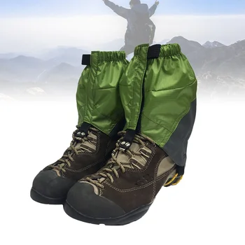 Ниски гети Регулируеми найлонови гети Туризъм Foot Covers Открит водоустойчив сняг глезена гети Ниска обувка Cover X см