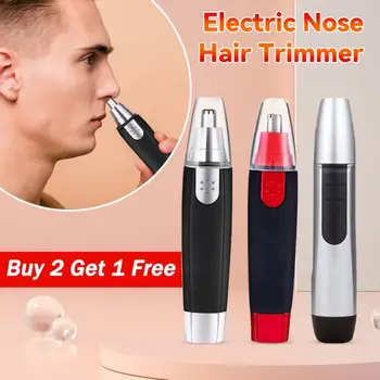 Тример електрически нос тример за коса мини преносим тример за уши за мъже и жени нос самобръсначка за коса водоустойчив безопасен чист миещ се