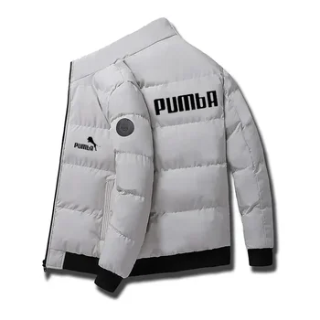 Палто с памучни подплънки Есен и зима Корейски сгъстен надолу памук подплатени палто къс стил памук подплатени яке мъжки яка