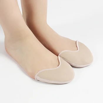 1Pair Toe протектор Pointe Toe капачка капак за пръстите на краката меки подложки протектори за балетни обувки Инструменти за грижа за краката