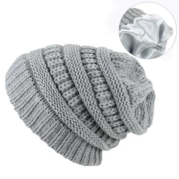 Жени Мъже Зимна топла шапка за възрастни Унисекс на открито Нови плетени шапки Skullies Casual Шапки Cap HT258