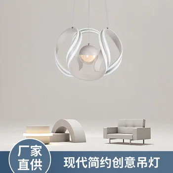 Модерен минималистичен полилей светлина луксозни лампи хол трапезария лампа бар полилей спалня проучване бар арт лампи