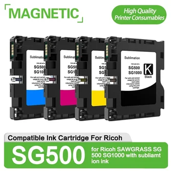 NEW За SAWGRASS SG500 SG1000 Съвместима касета с мастило с чип за Ricoh SAWGRASS SG500 SG1000 с мастило за сублиамция