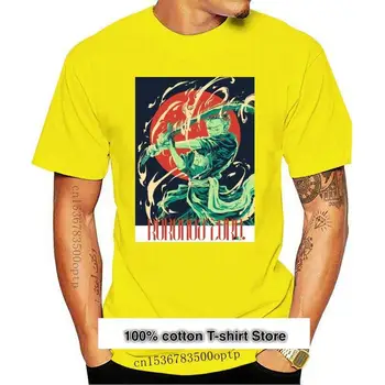 Nuevo Roronoa Zoro arte gráfico de una pieza camiseta Anime G200 Ultra algodón camiseta