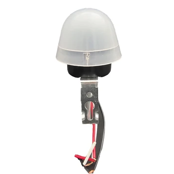  Автоматично изключване на фотоклетката Улично осветление AC / DC 12V AC 220V 50-60Hz 10A фотопревключвател за фотопревключвател