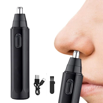 Електрически тример за коса на носа Универсално мъжко и женско почистване USB акумулаторна ремонтна батерия