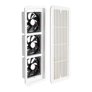 Охлаждащ вентилатор с регулатор на скоростта за вентилационна решетка на хладилника RV