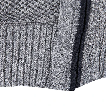 Пуловер мъжки палто върхове есен/зима жилетка случайни яка яке трикотажни дълъг ръкав мъжка риза чисто нов удобен