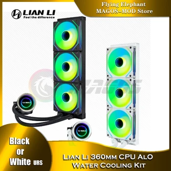 LIAN LI Galahad II Trinity AIO CPU Воден охладител AM5 1700 Комплект за водно охлаждане с Uni вентилатор SL-INF L-CONNECT 3
