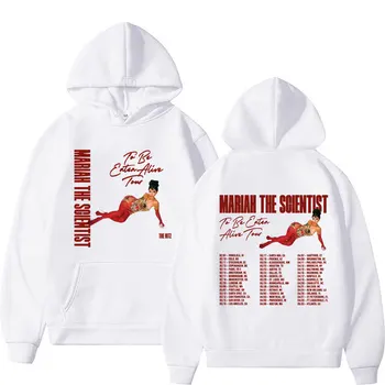 Mariah The Scientist Hoodie- To Be Eaten Alive Tour 2024 Concert Hooded Men Women's Hip Hop Punk Oversized Sweatshirt Streetwear