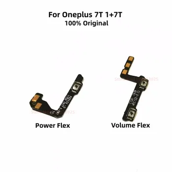 Оригинални странични бутони за включване на звука FCB конектор за Oneplus 7T Oneplus7T 1 + 7T превключвател на захранването Flex кабел резервни части
