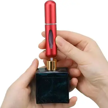5ml Многократни преносими пътуване мини пулверизатор парфюм бутилки за мини бутилки буркан за еднократна употреба Vape