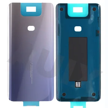 Оригинален капак на батерията за Asus Zenfone 6 ZS630KL задно стъкло заден корпус случай с лепило замяна