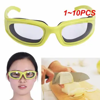 1 ~ 10PCS Кухня Специални защитни очила Аксесоари за защита от нарязан лук Пластмасови очила Инструменти за готвене на очи Барбекю Безопасност
