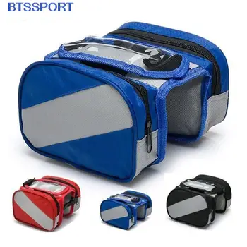 Велосипед телефон чанта велосипед предна рамка Топ тръба пакет колоездене торбичка с 6.5