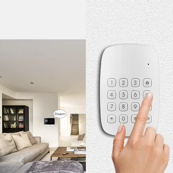 ALARMEST Безжична RFID клавиатура ES-K1A за алармена система S4/S3B Система за домашна сигурност