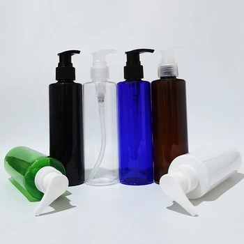 30pcs 200ml празни пластмасови контейнери висококачествени PET лосион помпа бутилки, използвани за шампоан крем за тяло душ гел Liqiud сапун