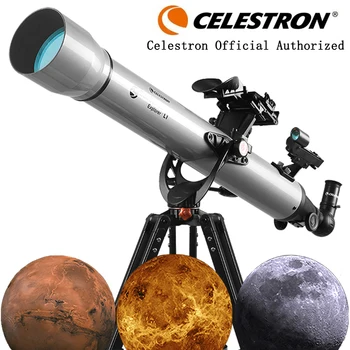 Celestron Professional StarSense Explorer LT80AZ Смарт телефон App-Enabled рефрактор 80mm F / 11 астрономически телескоп XLT покритие