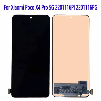 За Xiaomi Poco X4 Pro 5G 2201116PG 2201116PI LCD дисплей сензорен екран дигитайзер събрание за Xiaomi Poco X4 Pro 5G