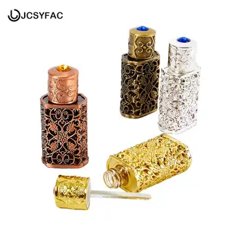 3ml Мини античен парфюм за многократна употреба бутилка арабски стил етерични масла пулверизатор парфюм спрей бутилка сватбена декорация подарък