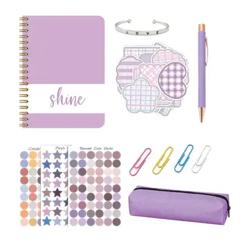 Girls Journal Kit Teenage Girls Diary Supplies Set DIY Journal Kit Elegant And Exquisite Journaling Stationery Set Diary