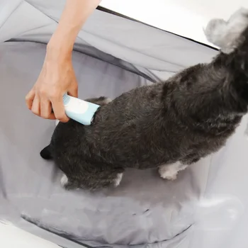 Pet Grooming Clipper Bib Tool Бръснене Cape Cat Против косопад Домашна употреба