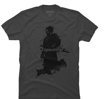 Тениска Hipster Harajuku Марка облекло тениска Samurai Мъжка графична тениска