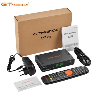 Gtmedia V7S5X Европа TV тунер DVB-S2 Scart интерфейс V7 S5X HD 1080P H.265 цифров сателитен приемник за Youtube Set Top Box