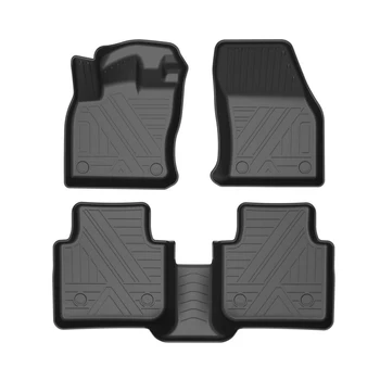 TPE Стелки за кола за Volkswagen TIGUAN-X 2021-2023 Водоустойчива защитна подложка за кола Liner Авто интериорни аксесоари
