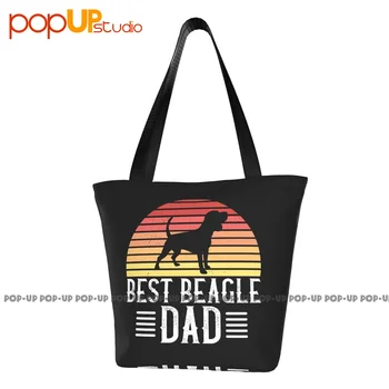 Най-добър Бийгъл татко Бийгъл куче пътуване чанти за многократна употреба пазарска чанта супермаркет